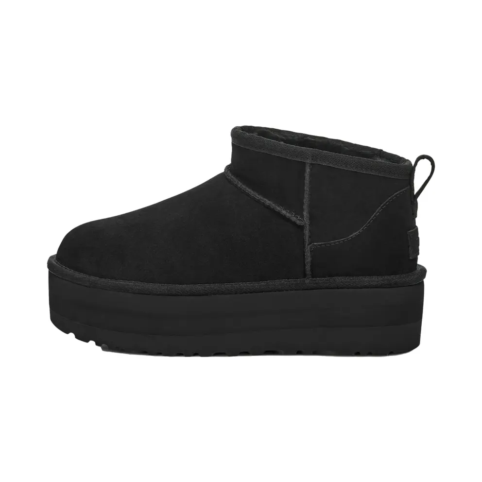 Ugg Classic Ultra Mini Platform Boot GS “Black” (1157791K-BLK)