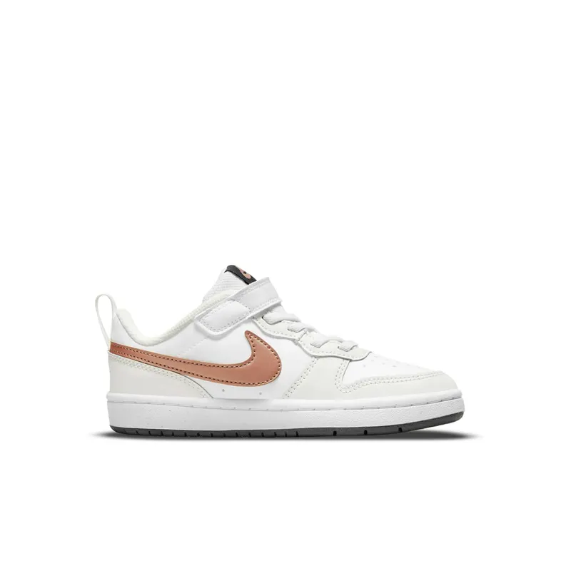 Nike Court Borough Low 2 White Metallic Bronze (BQ5451-116)