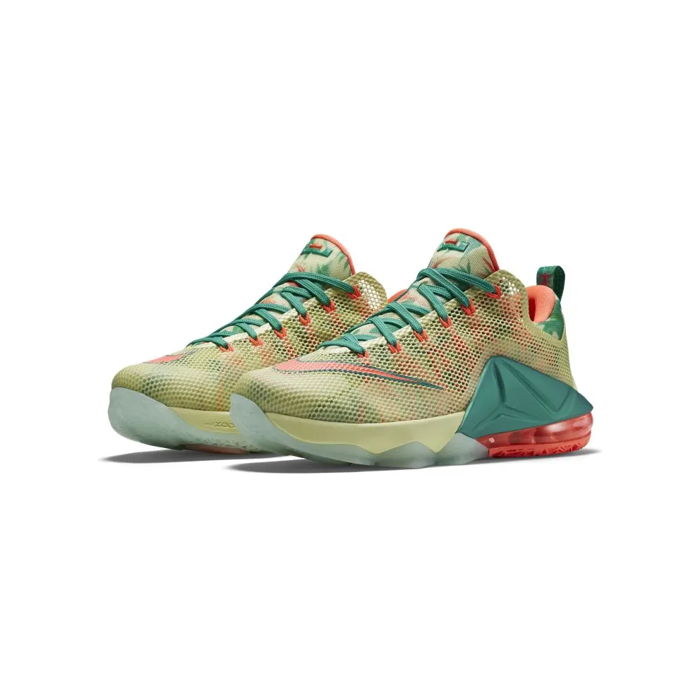 Nike LeBron 12 Low LeBronold Palmer PRM EP White/Lime-Bright Mango (805893-383)