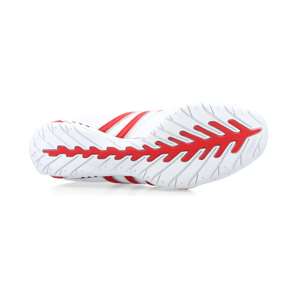 adidas Adiracer Lo (cloud white / better scarlet / silver metallic) – JH8736