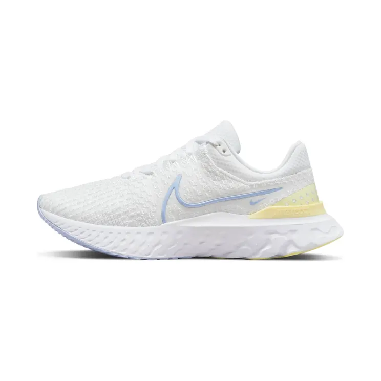 Nike React Infinity Run Flyknit 3 White Violet Citron Tint (DD3024-100)