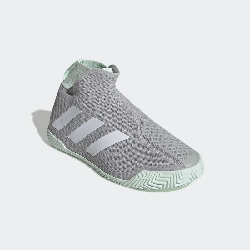 adidas Stycon Laceless Hard Court Grey Two Dash Green Grey Two/Cloud White/Dash Green (EG2211)