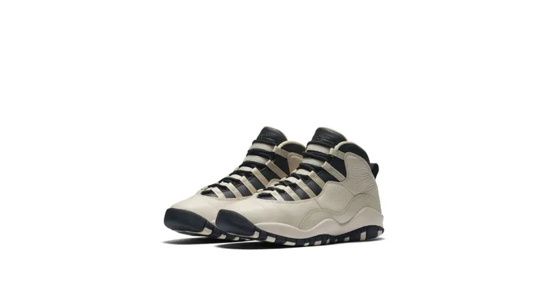 Jordan 10 Retro Heiress Pearl (GS) Pearl White/Black-Black (832645-207)