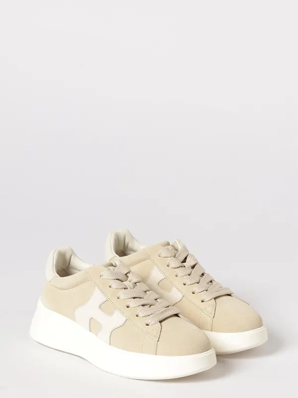 Hogan Rebel Suede Sneakers Sand (HXW5620DN61U5W0MAK)