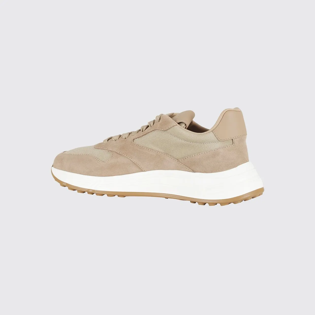 Hogan Hyperlight Sneakers in Suede and Mesh Brown (HXM5630FK6HUGO0ZCU) (2)