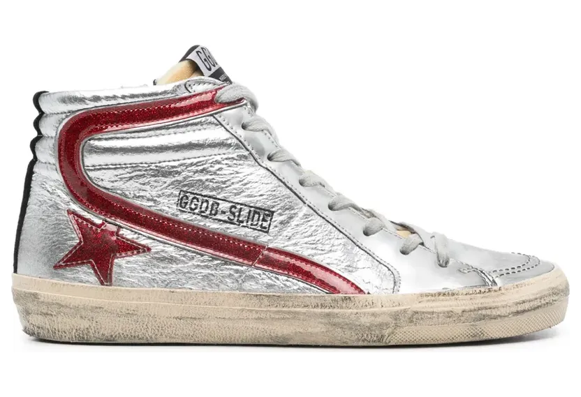 Golden Goose Slide Classic “Silver” (GWF00115F002914)