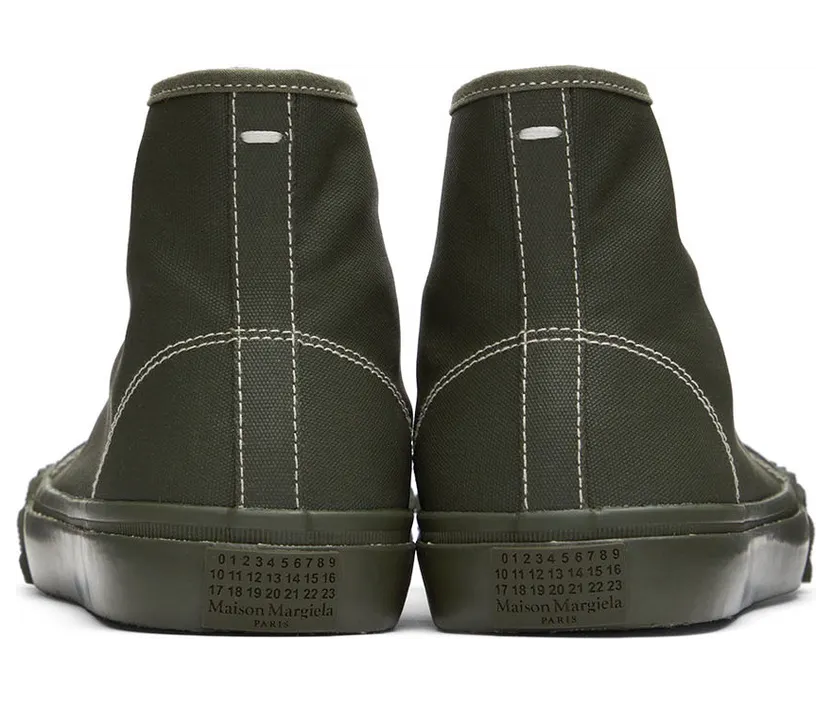 Maison Margiela Black Tabi High-Top Sneakers (S37WS0580 P4472) (2)