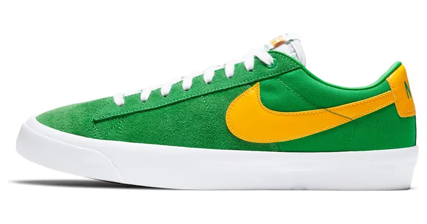 Nike Zoom Blazer Low Pro GT SB ‘Lucky Green Gold’ Lucky Green/Black/White/University Gold (DC7695-300)