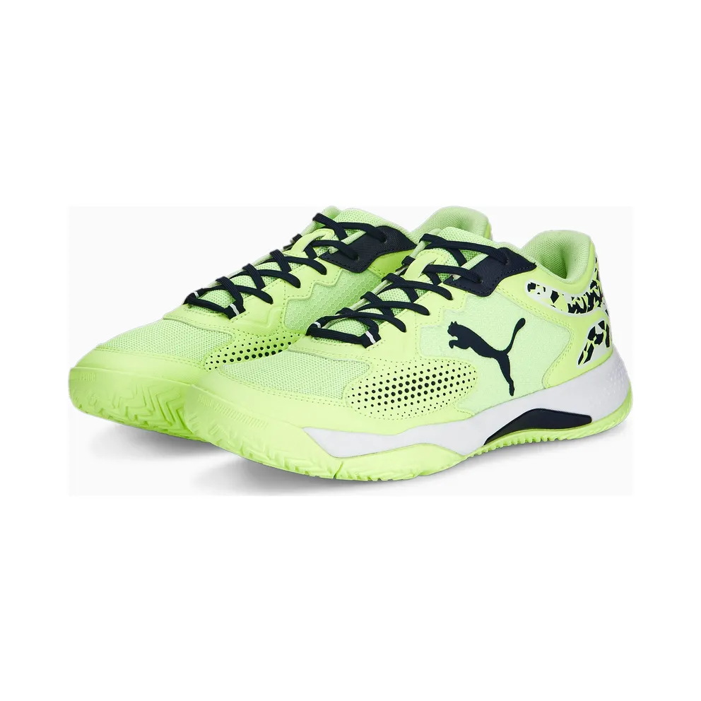 Puma Solarcourt Rct Padel Shoes Blue/Yellow/White (10729601)