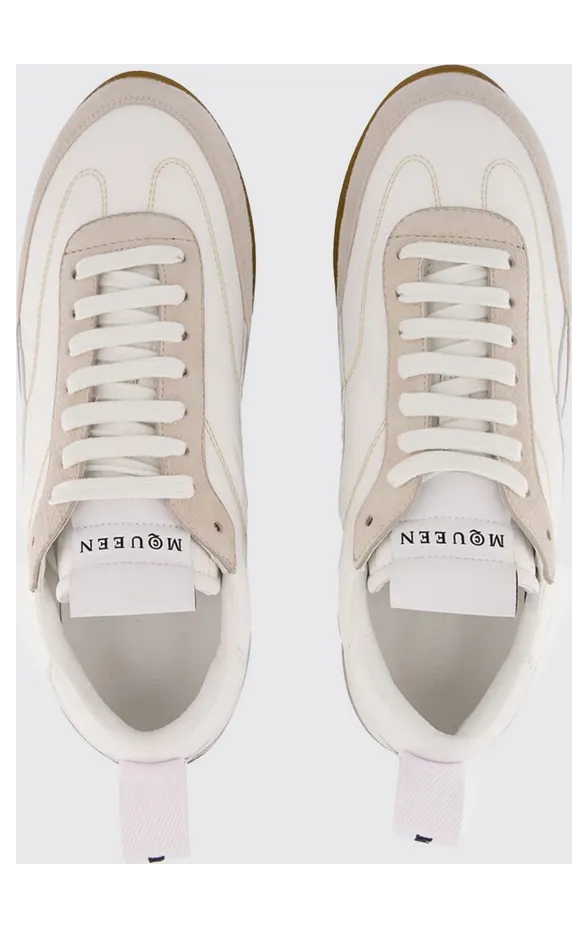 Mcqueen Leather Sneakers White (854015WIAJN9013) (2)
