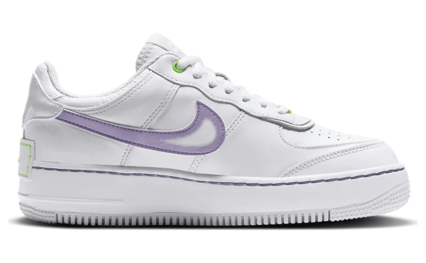 Nike Air Force 1 Shadow White Electric Green (W) (DD9684-100)