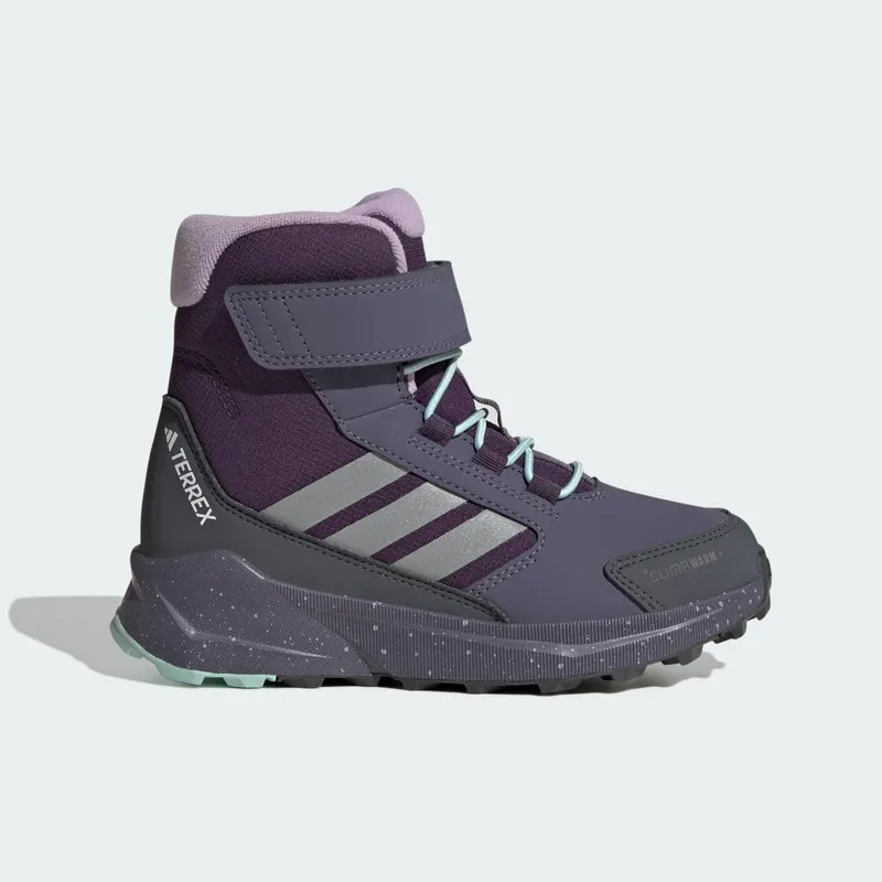 Adidas Terrex Trailmaker 2 High CLIMAWARM+ Kids Aurora Plum / Matte Silver / Semi Flash Aqua (JS2935)