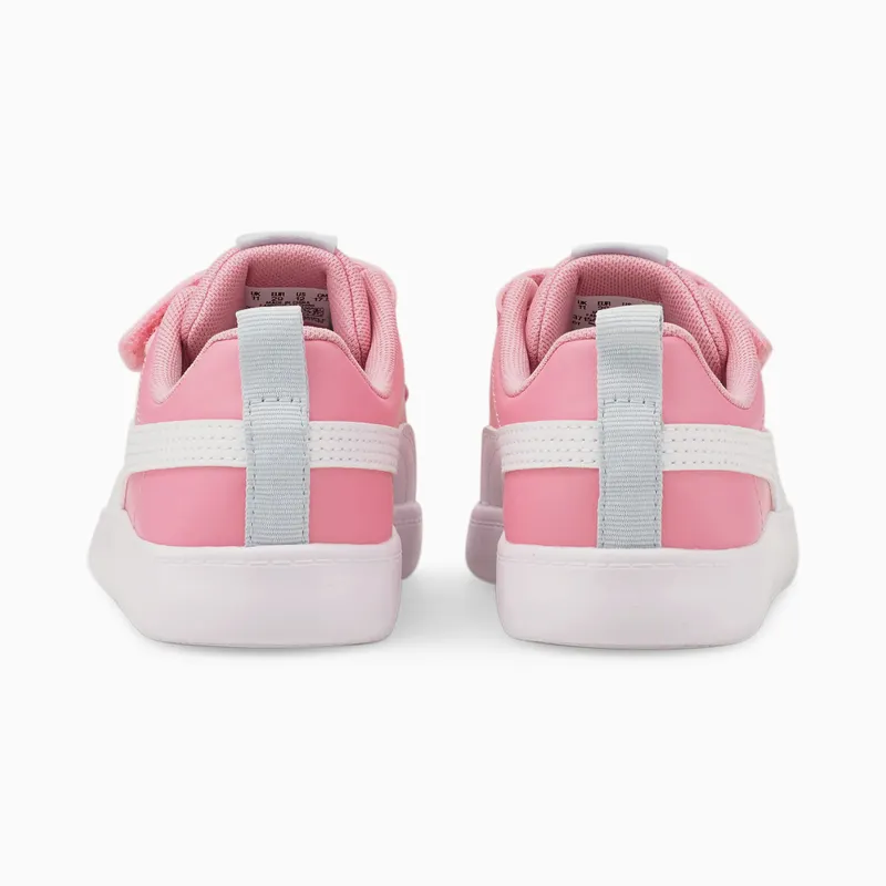 PUMA Courtflex V2 Kids’ Prism Pink/White (371543-23)