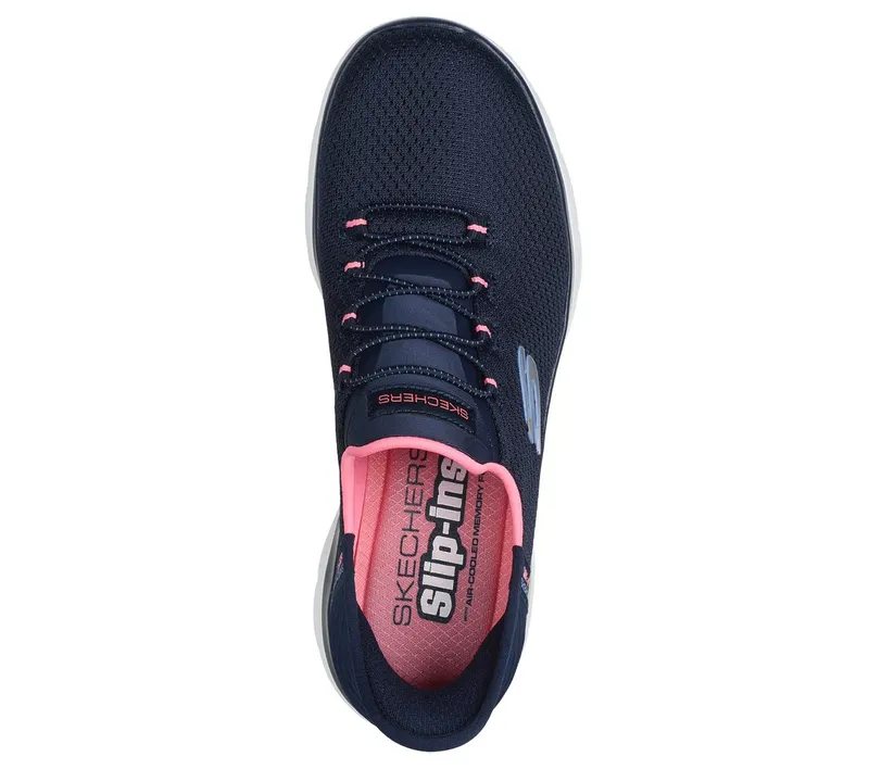 Skechers Slip-ins: Summits – Diamond Dream Sneaker Marine/Pink