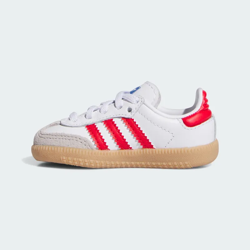 adidas Samba OG Cloud White Collegiate Red Gum (JI4467)