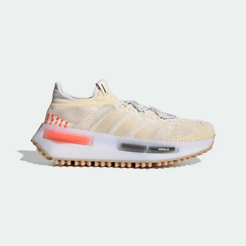 Adidas NMD_S1 Wonder White / Wonder White / Solar Red (IE2079)