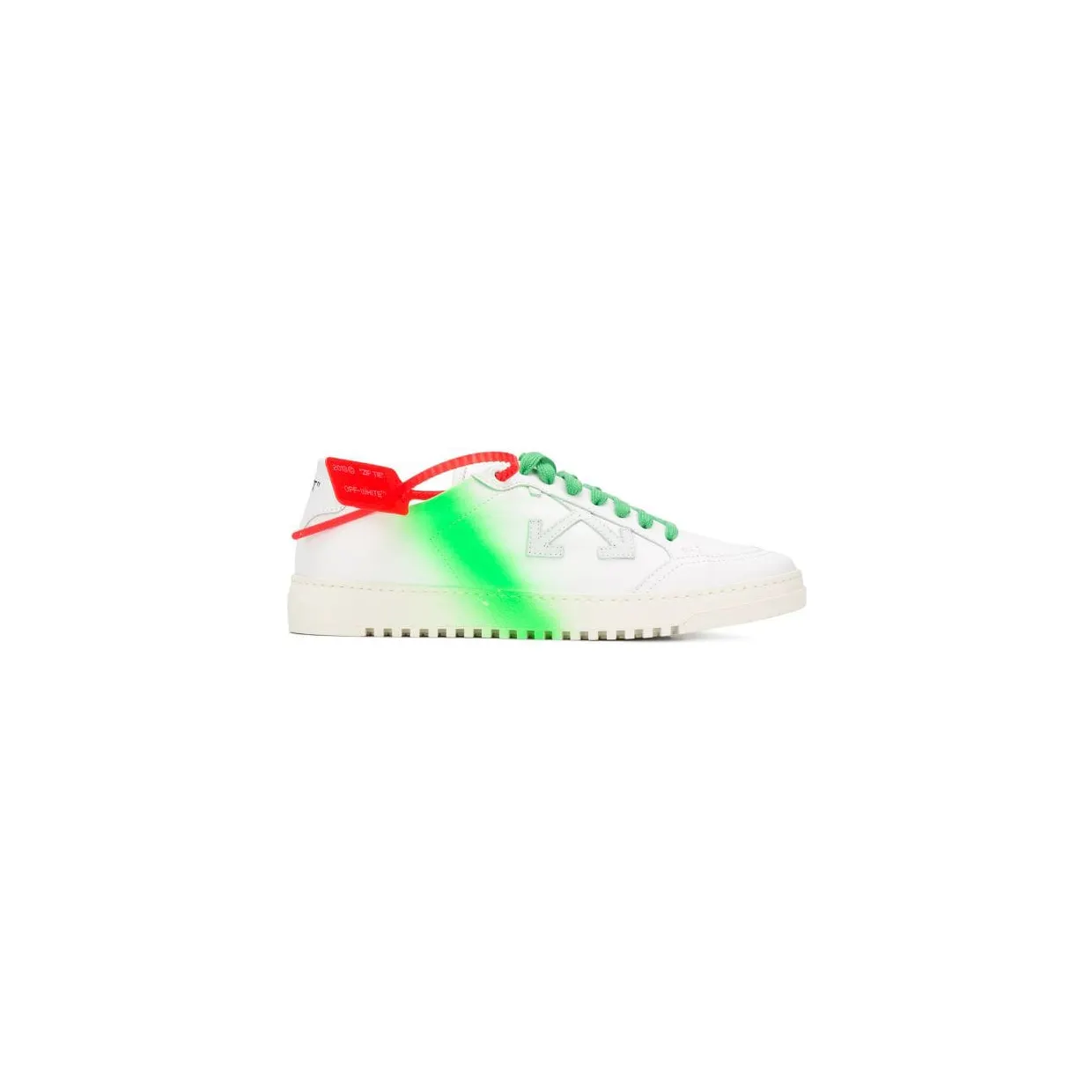 Off-White 2.0 Low Top Green Spray