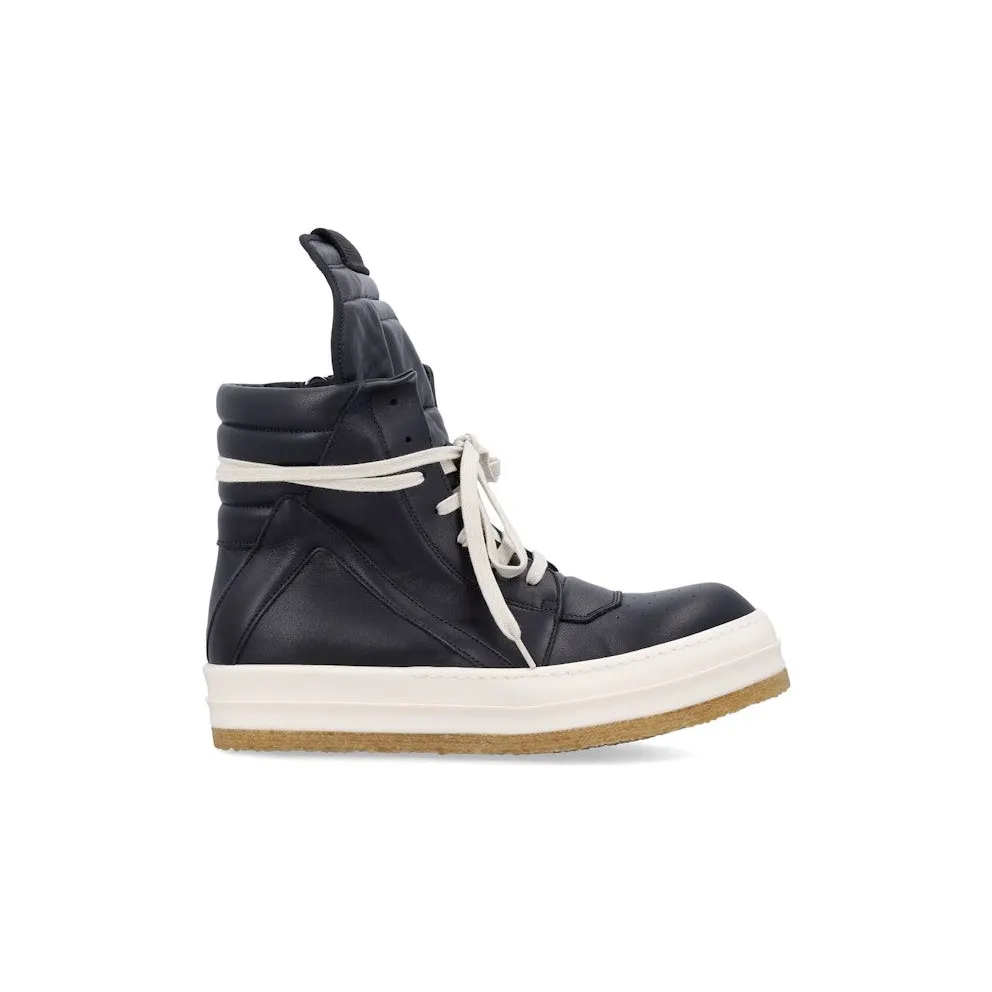 Rick Owens Creep Geobasket High Black Milk (RU02E1801 LCO 91)