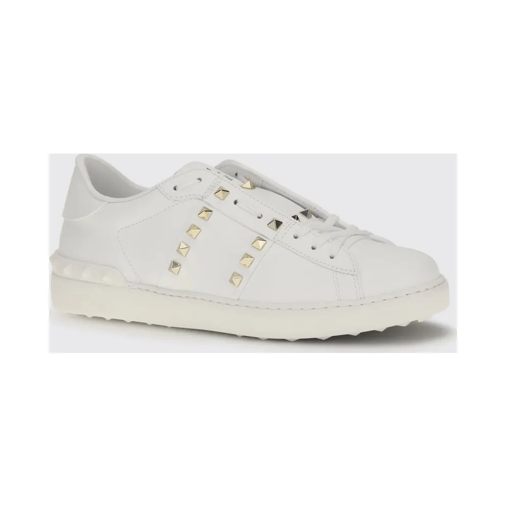 Valentino garavani Rockstud Untitled Calf Leather with Studs White (S0931BHS0BO)