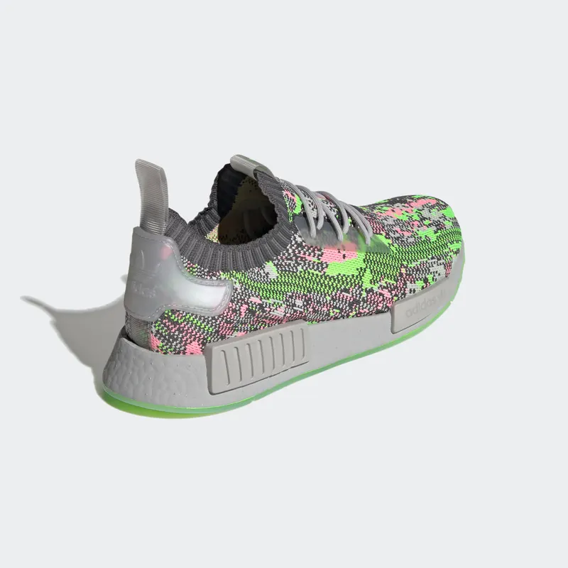 Adidas NMD_R1 Primeknit ‘Hyper Pop’ Grey Two/Grey Two/Hyper Pop (G57939)