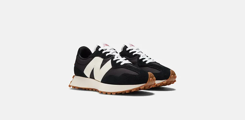 New Balance 327 “Black White Gum” (WS327BL)