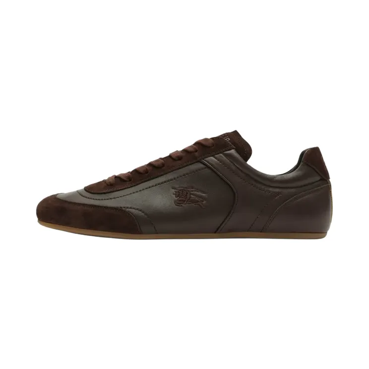 Burberry Leather Knight Runner “Moorhen Brown” (8126281)