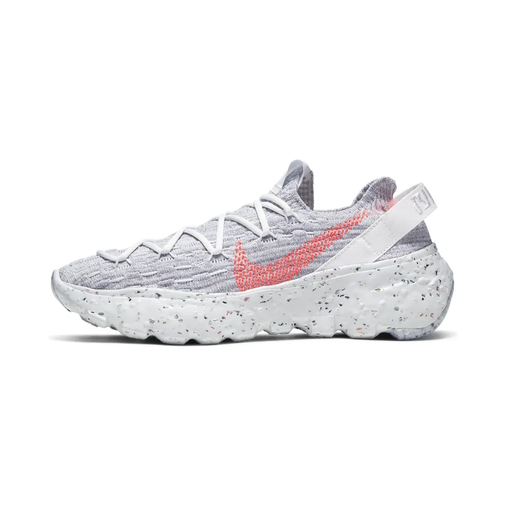 Nike Space Hippie 04 Summit White Hyper Crimson (W) Summit White/Hyper Crimson-Vast Grey-White (CD3476-100)