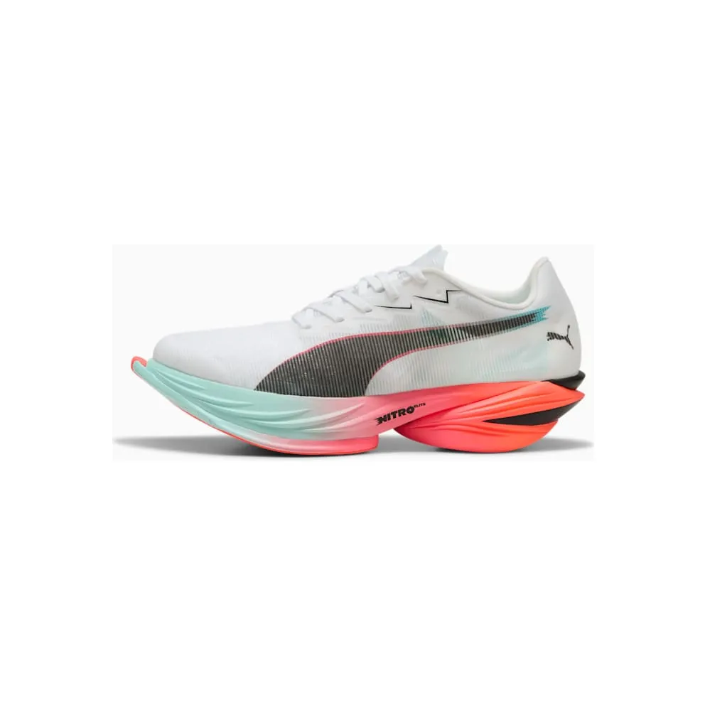 Puma Fast-R Nitro Elite 3 White Glowing Red Mint (312060-01)