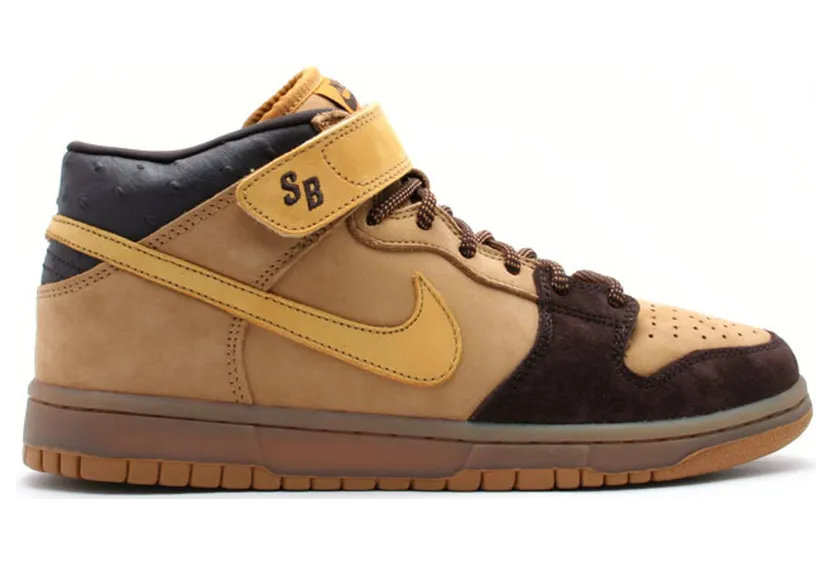 Nike SB Dunk Mid Wheat Bronze