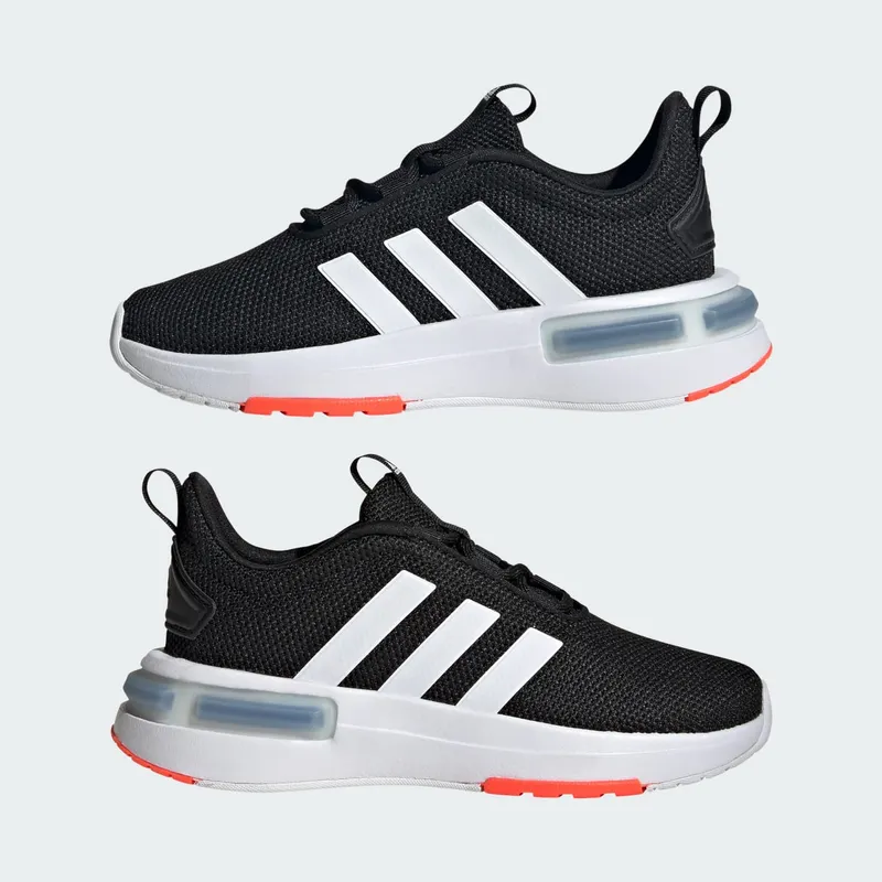 adidas Racer TR23 Kids’ Shoes Core Black / Cloud White / Solar Red (ID0334)