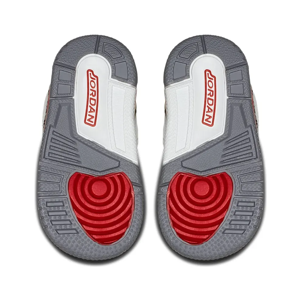 Jordan 3 Retro Hall of Fame (TD) White/Fire Red-Cement Grey-Black (832033-116)