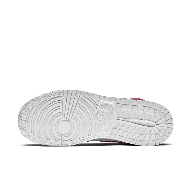 Jordan 1 Mid True Berry Rush Pink (GS) True Berry/Rush Pink-White (555112-661)