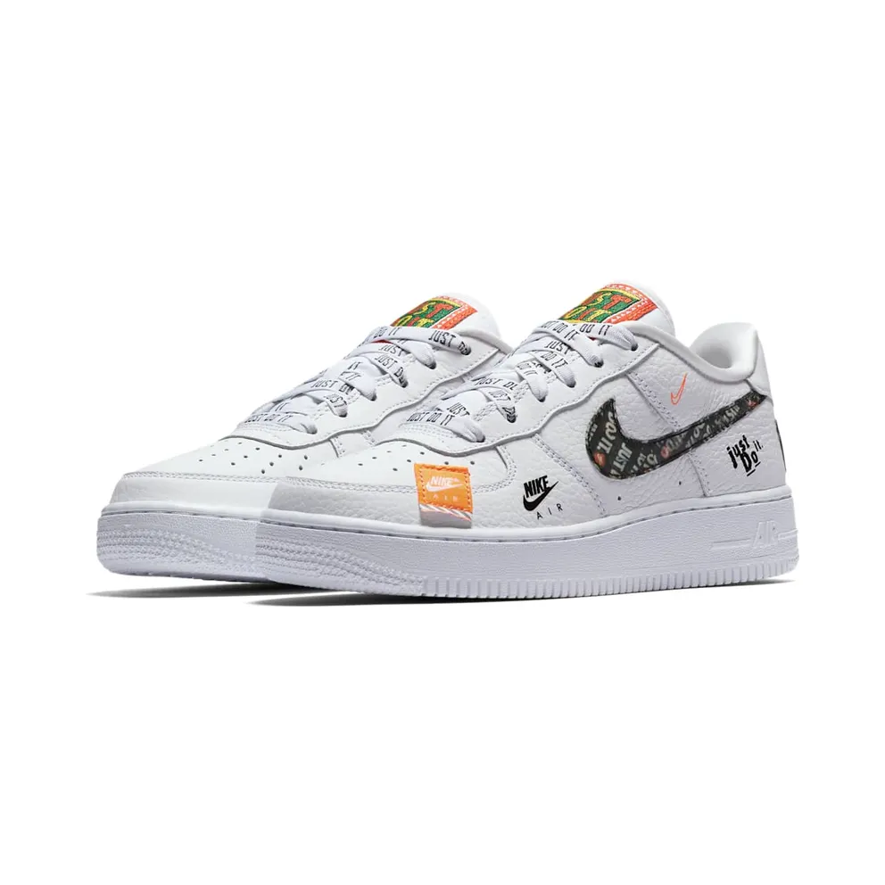 Nike Air Force 1 Low ‘Just Do It Pack’ White (GS) (AO3977-100)