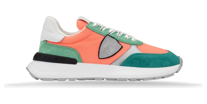 Philippe Model Mondial Fluo “Orange Fluo/Green/White” (ATLD Z002)