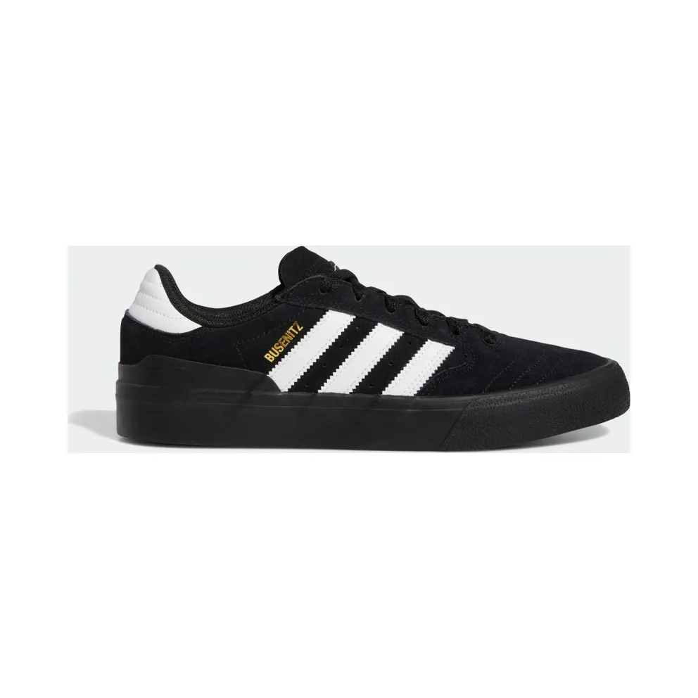 adidas Busenitz Vulc II Schuh Core Black / Cloud White / Gold Metallic (GW3191)