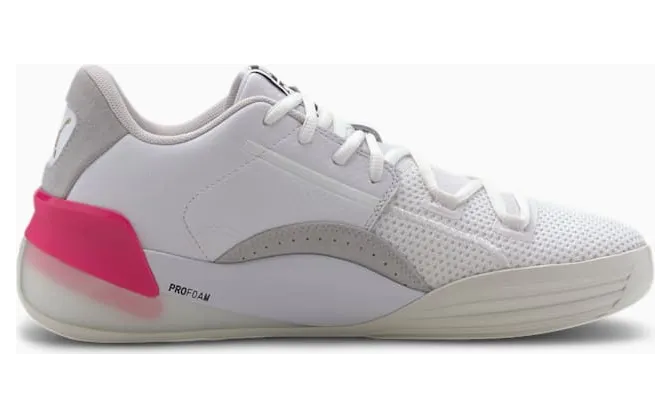 Puma Clyde Hardwood White Pink
