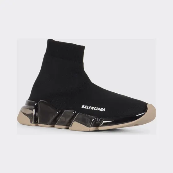 Balenciaga Speed 2.0 Stretch Knit Sneakers Black (617196W2DC41092)