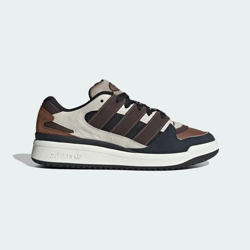 adidas Forum Puffed Off White Dark Brown Black (JS3160)