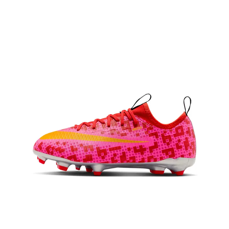 Nike Mercurial Vapor Academy Rush Red/Metallic Silver/Hyper Pink/University Gold (IQ3580-601)