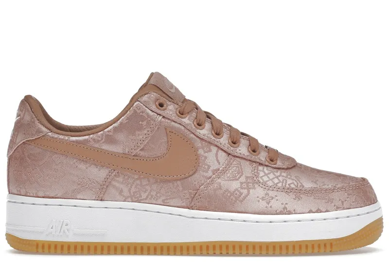 Nike Air Force 1 Low CLOT Rose Gold Silk (Special Box) ((Special Box) CJ5290-600)
