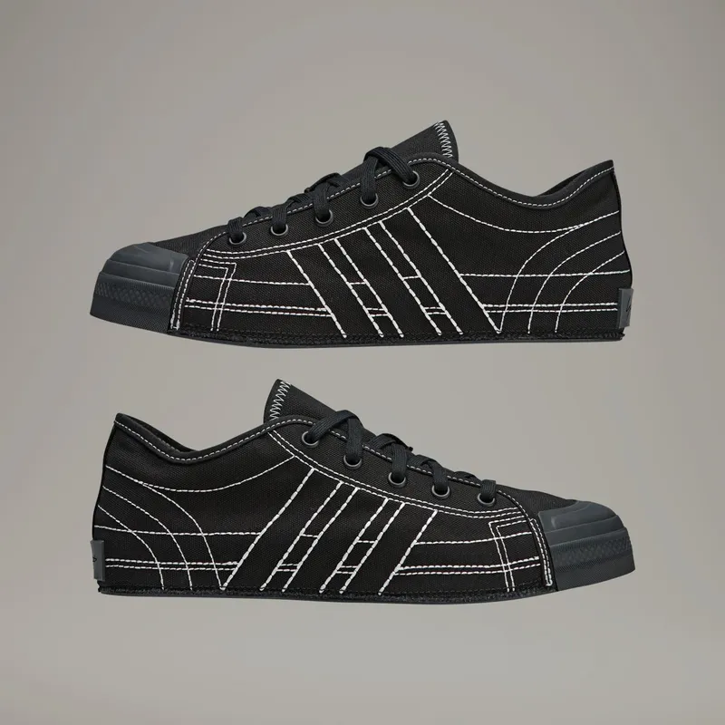 adidas Y-3 Nizza Low Black Off White (2024) (IF2041)