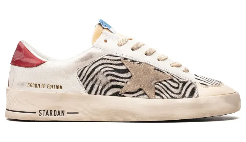 Golden Goose Stardan Multicolour Sneakers – White (GMF00128F003533)