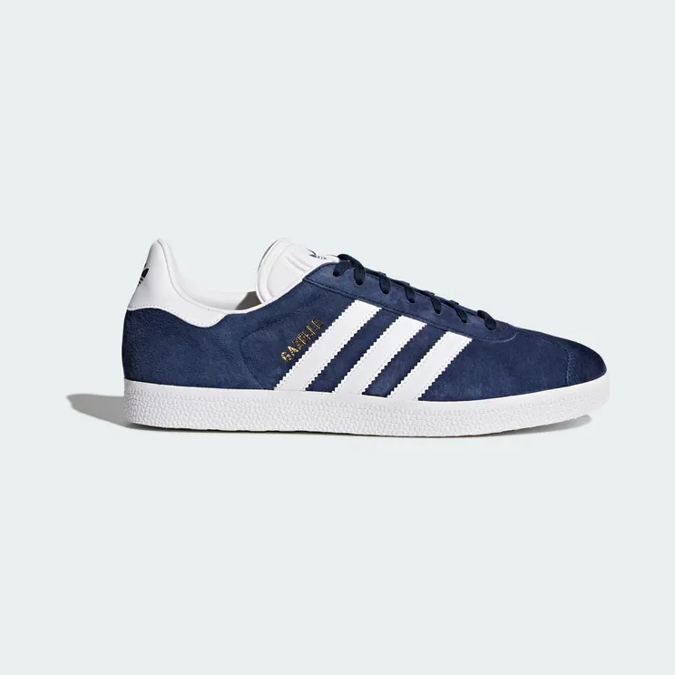adidas Gazelle “Collegiate Navy / White / Gold Metallic” (BB5478)
