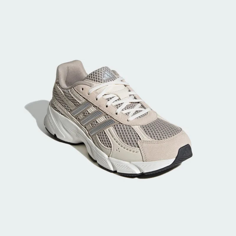 Adidas TECHNOCHAOS 2000 Shoes Wonder Beige / Silver Metallic / Wonder White (KI7035)