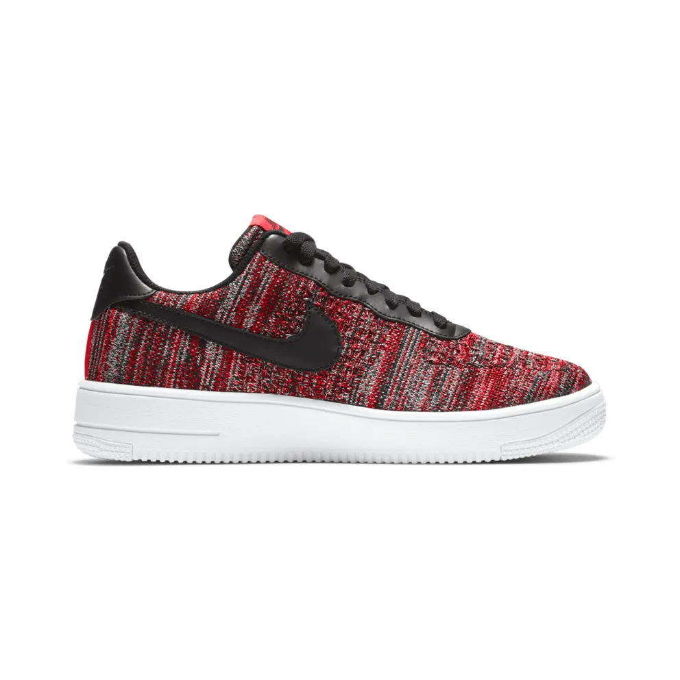 Nike Air Force 1 Flyknit 2.0 University Red Black University Red/Wolf Grey-White-Black (CI0051-600)