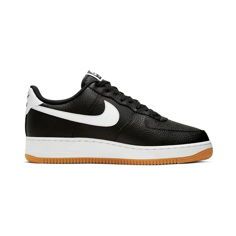 Nike Air Force 1 ’07 Black White Gum Black/White-Wolf Grey-Gum (CI0057-002)