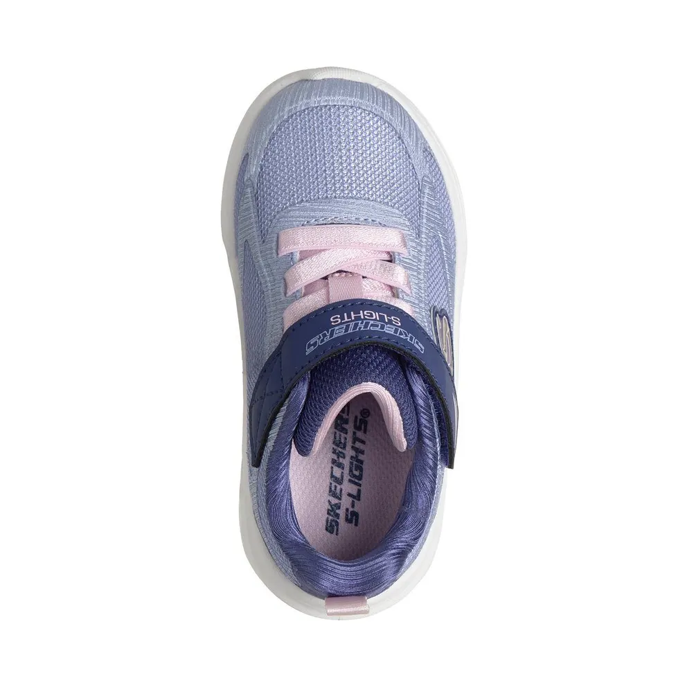 Skechers S-Lights: Sola Glow 2.0 – Dazzle Steps Sneaker Marine/Pink