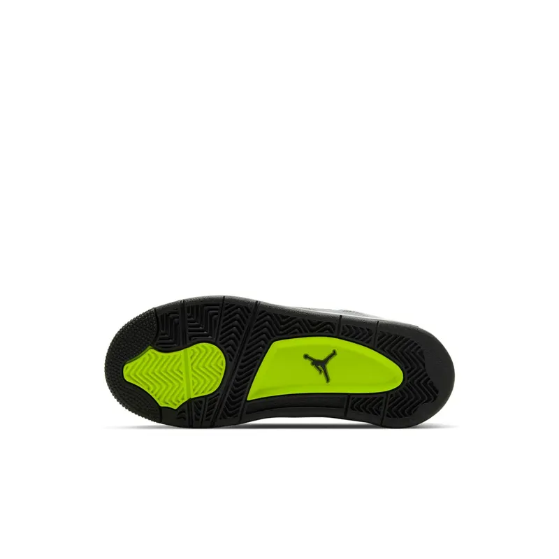 Jordan 4 Retro SE 95 Neon (PS) Cool Grey/Volt-Wolf Grey-Anthracite (CT5344-007)