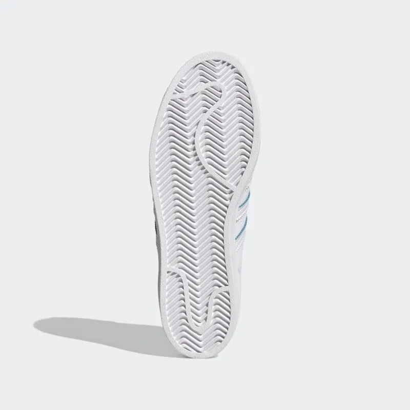 Adidas Superstar Cloud White / Altered Blue / Gold Metallic (GX2012)