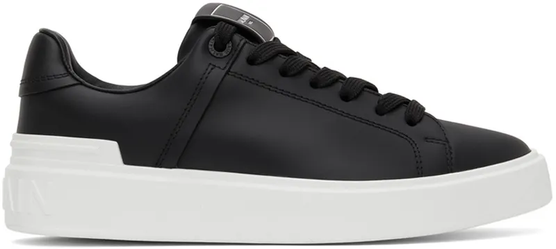 Balmain Black B-Court (XN1VI690LVTR)